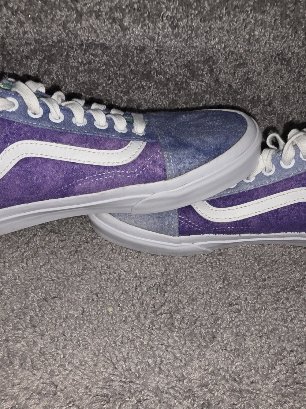 Vans Anderson Paek Old Skool Ziti Fuzzy Skate Shoes Size 7 Men's
